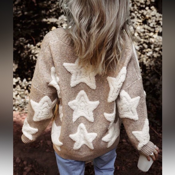 Star Patterned Cardigan - Picture 4 of 4